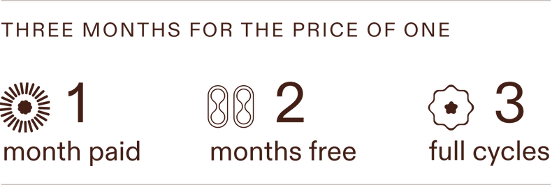 Three months for the price of one